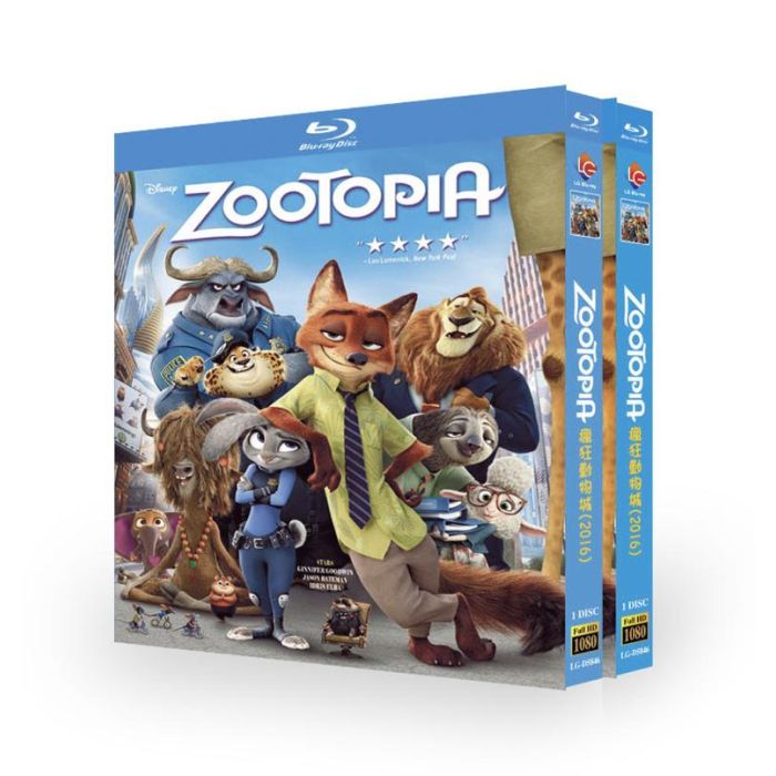映画 ズートピア 日本語字幕 2本セット ブルーレイ Blu-ray BOX
