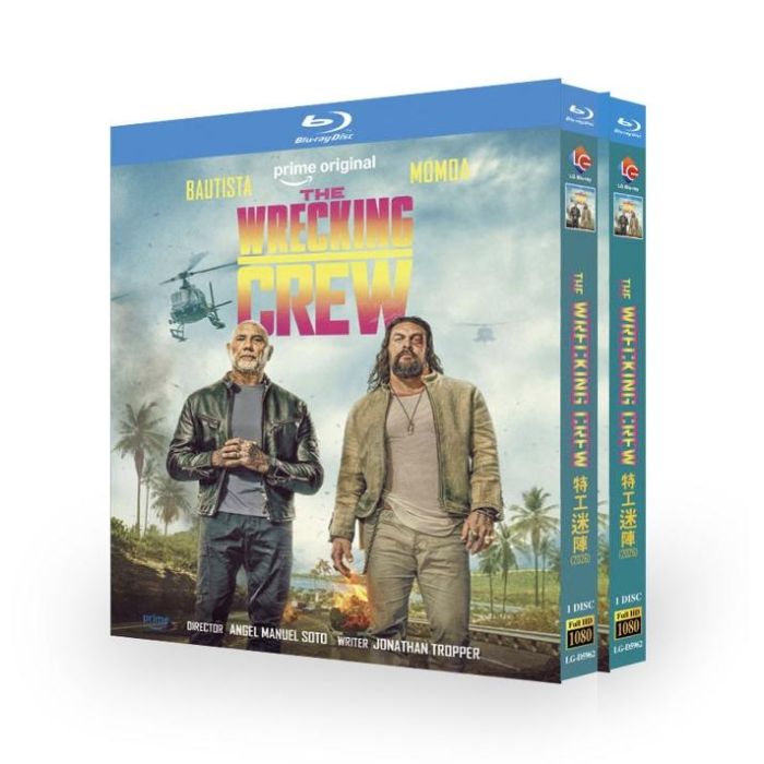 映画 レッキング・クルー 日本語字幕 日本語吹き替え版 2本セット ブルーレイ Blu-ray BOX