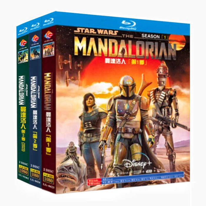 海外ドラマ Star Wars: The Mandalorian スター・ウォーズ：マンダロリアン シーズン1+2+3 日本語字幕 日本語吹替版 完全版 豪華版 Blu-ray BOX