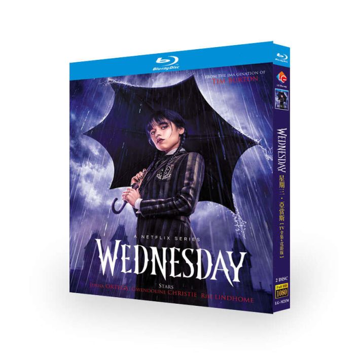 海外ドラマ ウェンズデー シーズン1 日本語字幕 日本語吹替版 ブルーレイ Blu-ray BOX